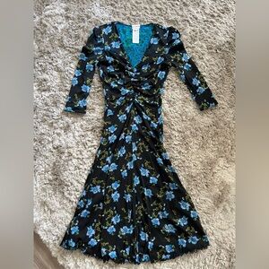 Diane Von Fürstenberg Koren Reversible Nylon Dress, Size S